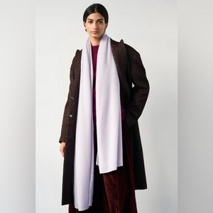 Cashmere Travel Wrap-Deep Lilac*